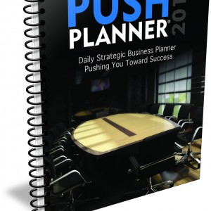 2018 PUSH Planner 2018 black